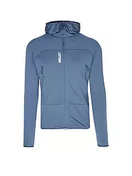MILLET | Veste polaire homme Fusion Grid Polartec à capuche | Bleu foncé