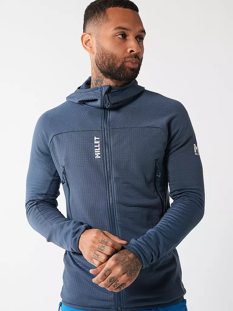 MILLET | Veste polaire homme Fusion Grid Polartec à capuche |