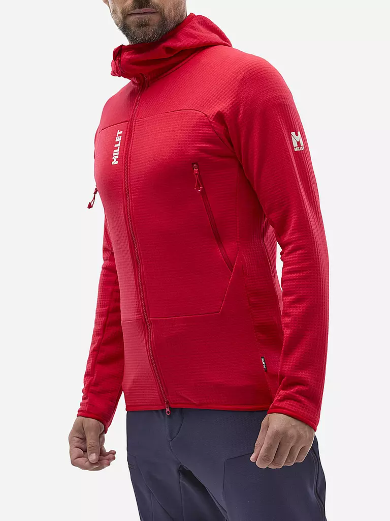 MILLET | Veste polaire homme Fusion Grid Polartec à capuche |