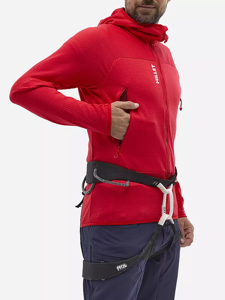 MILLET | Veste polaire homme Fusion Grid Polartec à capuche |