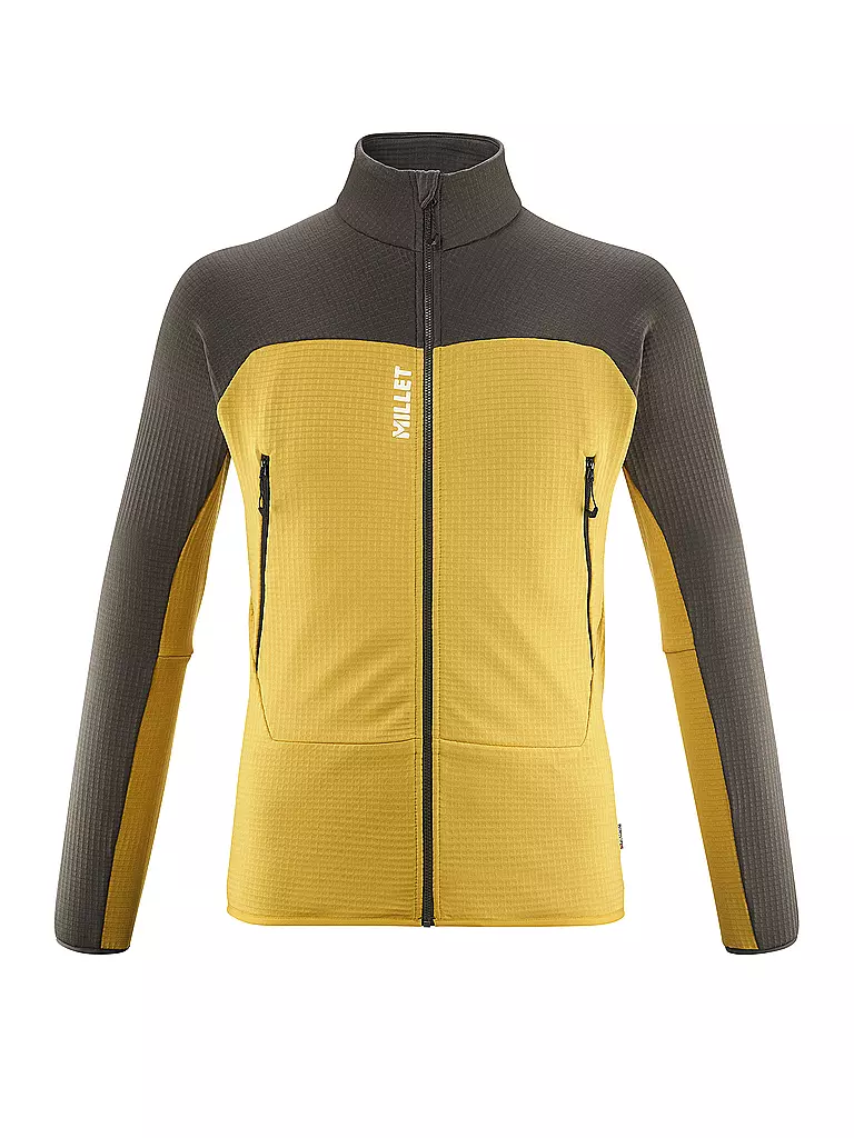 MILLET | Veste polaire homme Fusion Grid | Moutarde