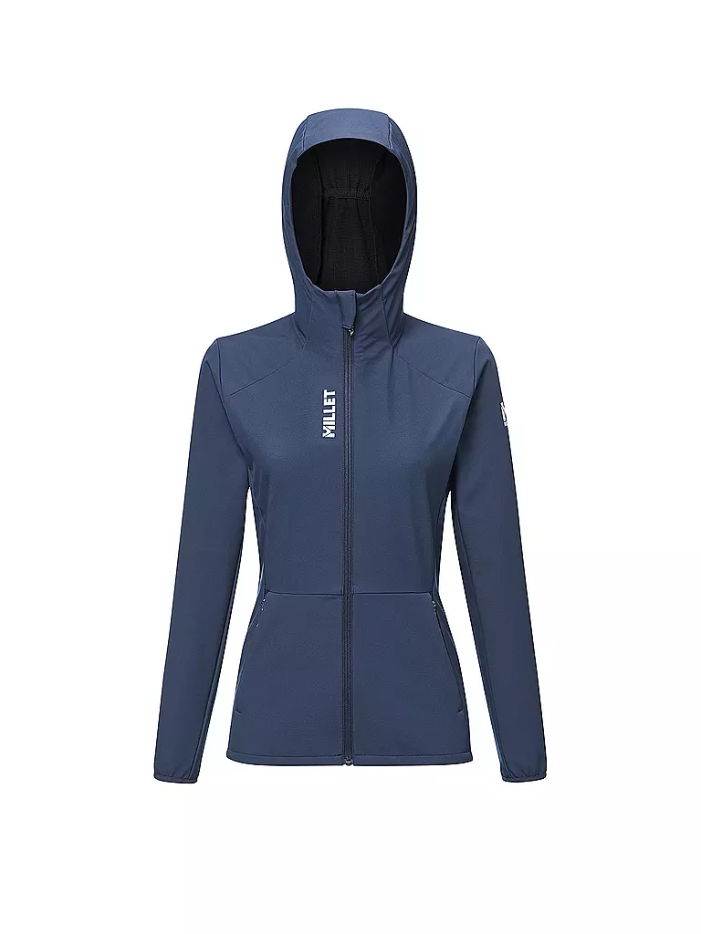 MILLET | Veste softshell de randonnée pour femme Seneca | Bleu foncé