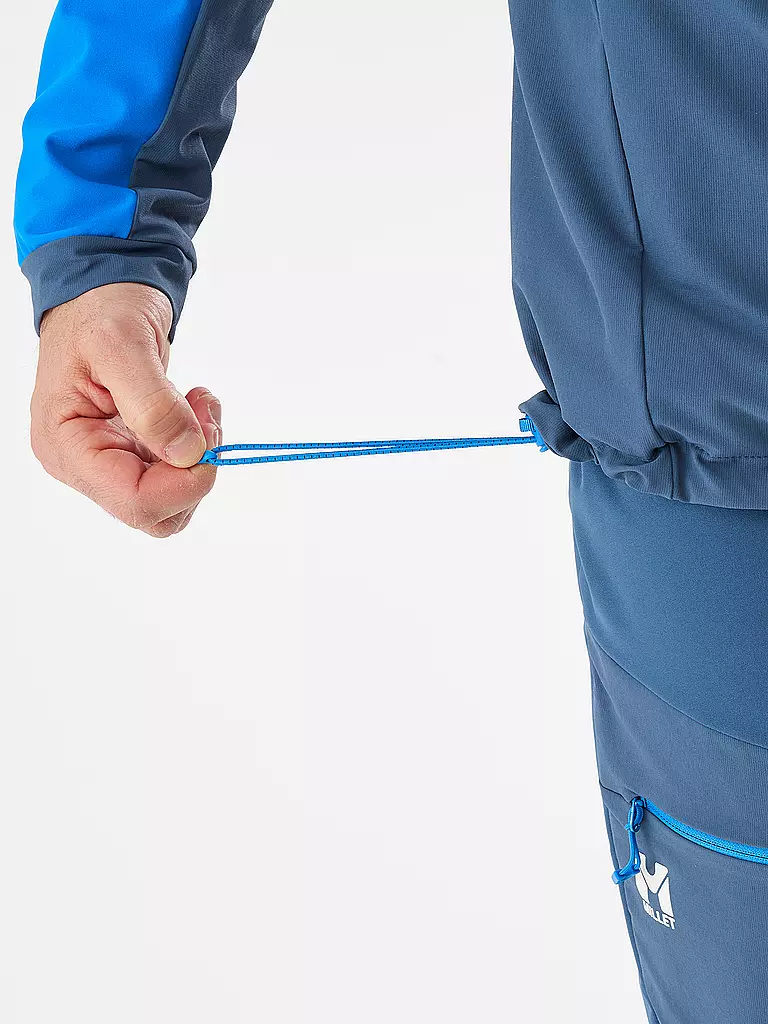 MILLET | Veste softshell de randonnée pour homme White Shield à capuche |