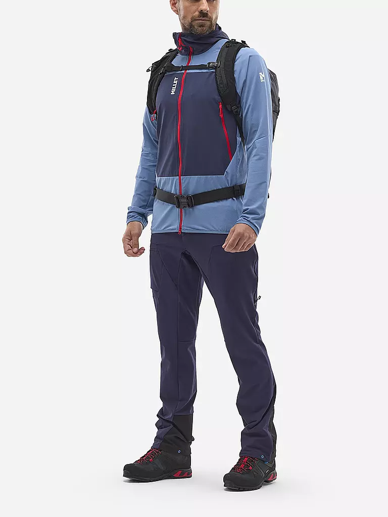 MILLET | Veste Softshell Homme Fusion XCS | Bleu