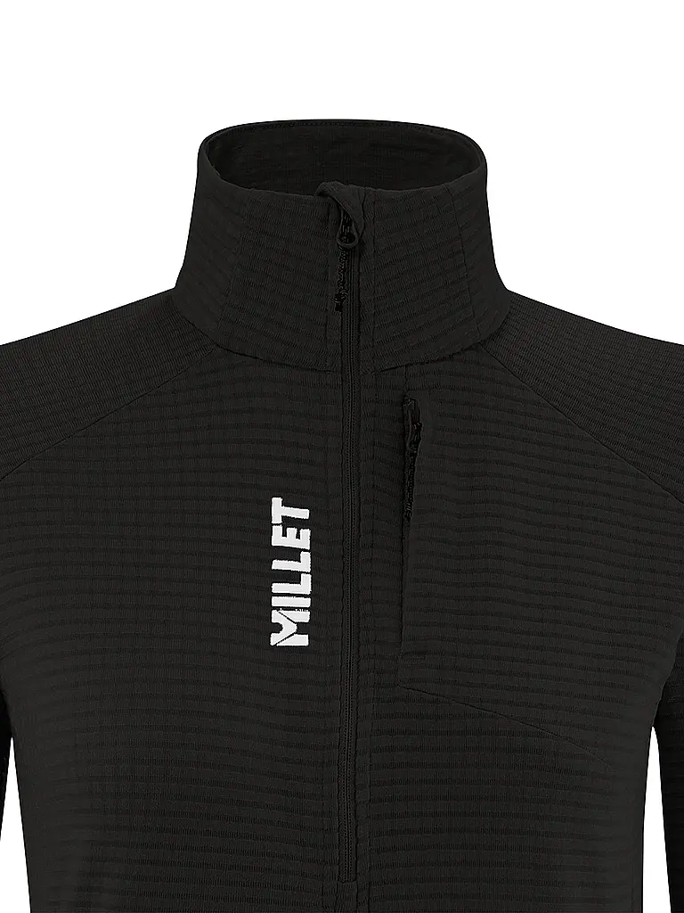 MILLET | Zipshirt de randonnée femme Intense Fleece | Noir