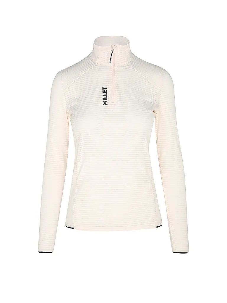 MILLET | Zipshirt de randonnée pour femmes Intense Fleece | Crème