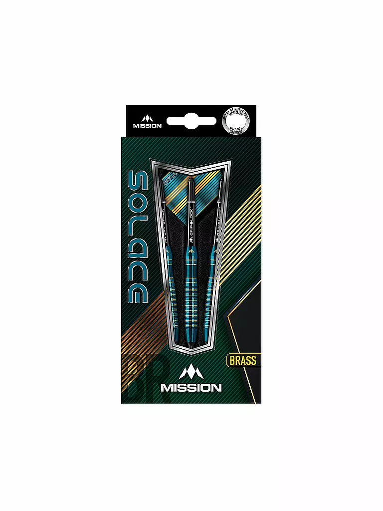 MISSION | Fléchettes Softdart Solace M2 Brass 20g | Bleu