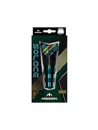 MISSION | Fléchettes Steeldart Solace M2 Brass 23g | Bleu
