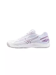 MIZUNO | Chaussures de salle pour femmes Cyclone Speed 4 | Blanc