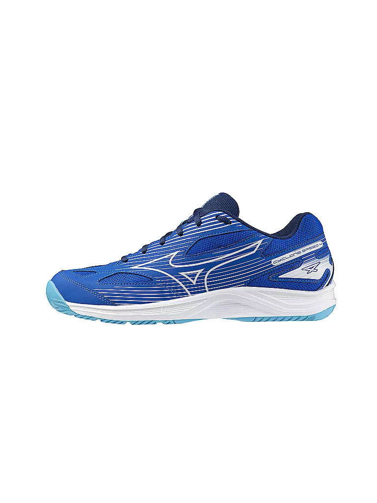 MIZUNO | Chaussures de salle pour hommes Cyclone Speed 4 | Bleu