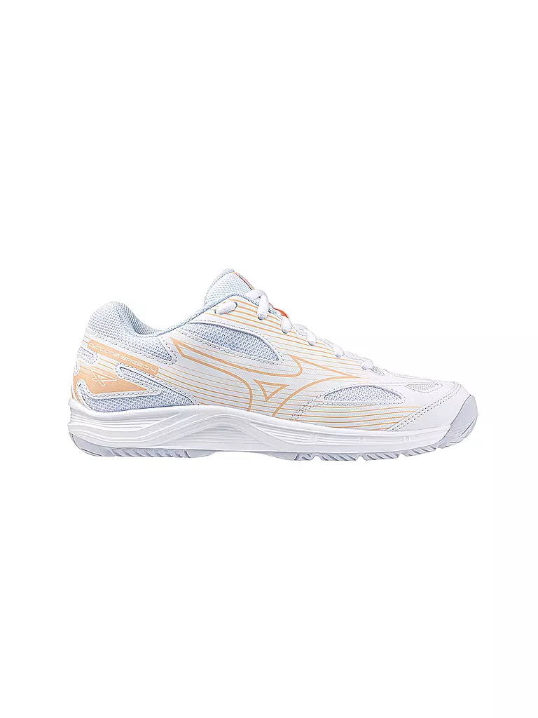 MIZUNO | Damen Hallenschuhe Cyclone Speed 4  | Blanc