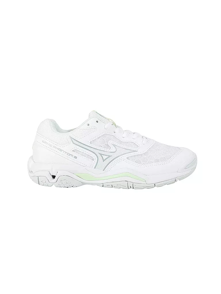 MIZUNO | Damen Hallenschuhe Wave Phantom 3 | Blanc