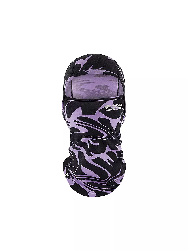 MONS ROYALE | Balaclava/Sturmhaube Santa Rosa Merino Flex 200 | Lilas