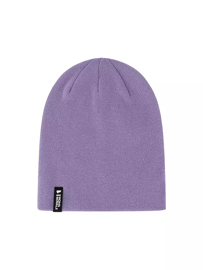 MONS ROYALE | Bonnet Mc Cloud Merino | Lilas