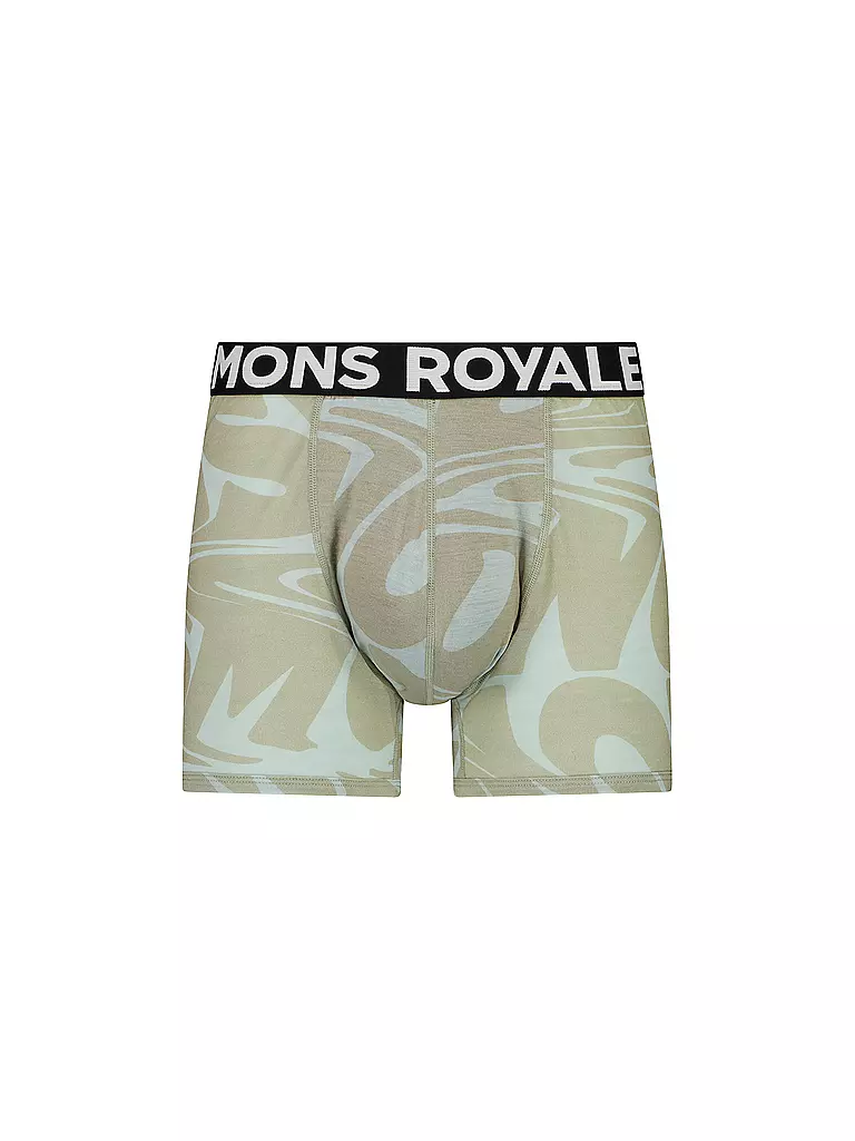 MONS ROYALE | Boxer Hold'em pour homme | Gris clair