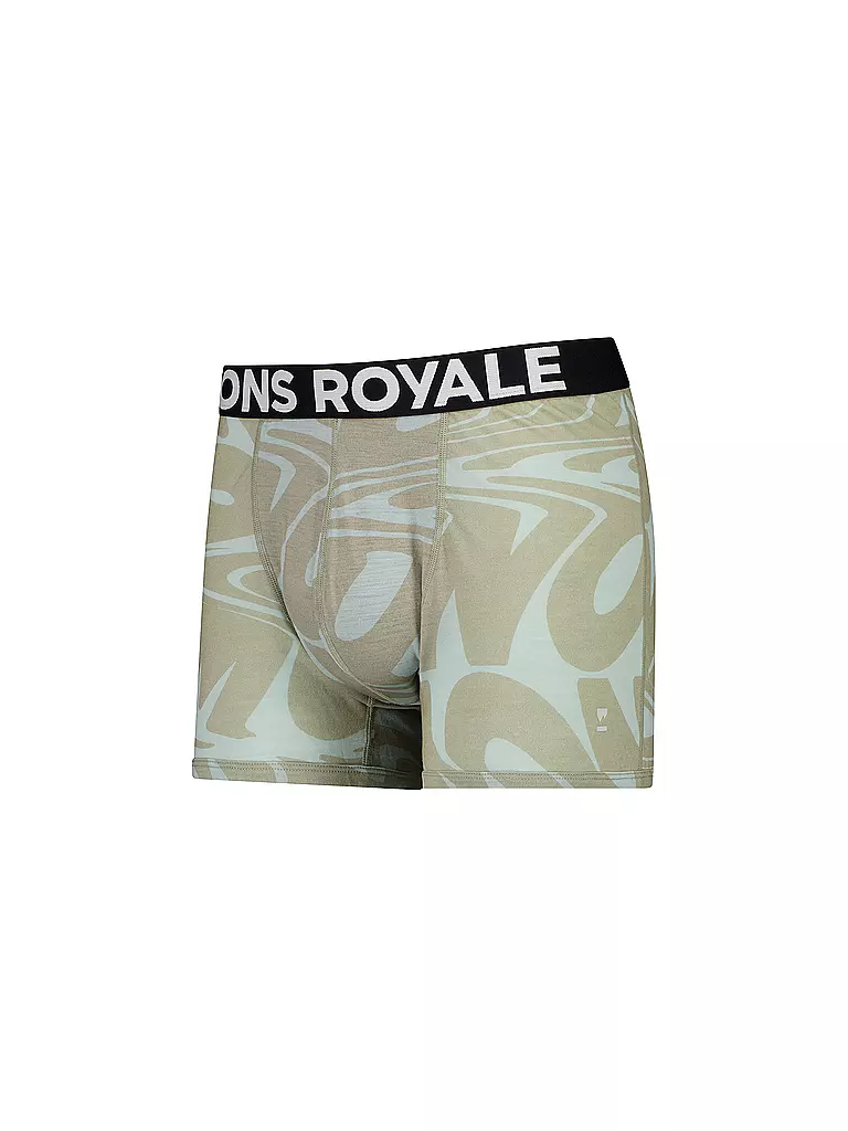 MONS ROYALE | Boxer Hold'em pour homme | Gris clair