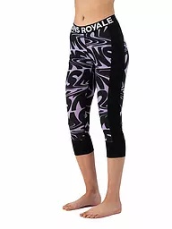 MONS ROYALE | Collant fonctionnel 3/4 Cascade Merino Flex 200 pour femme | Lilas