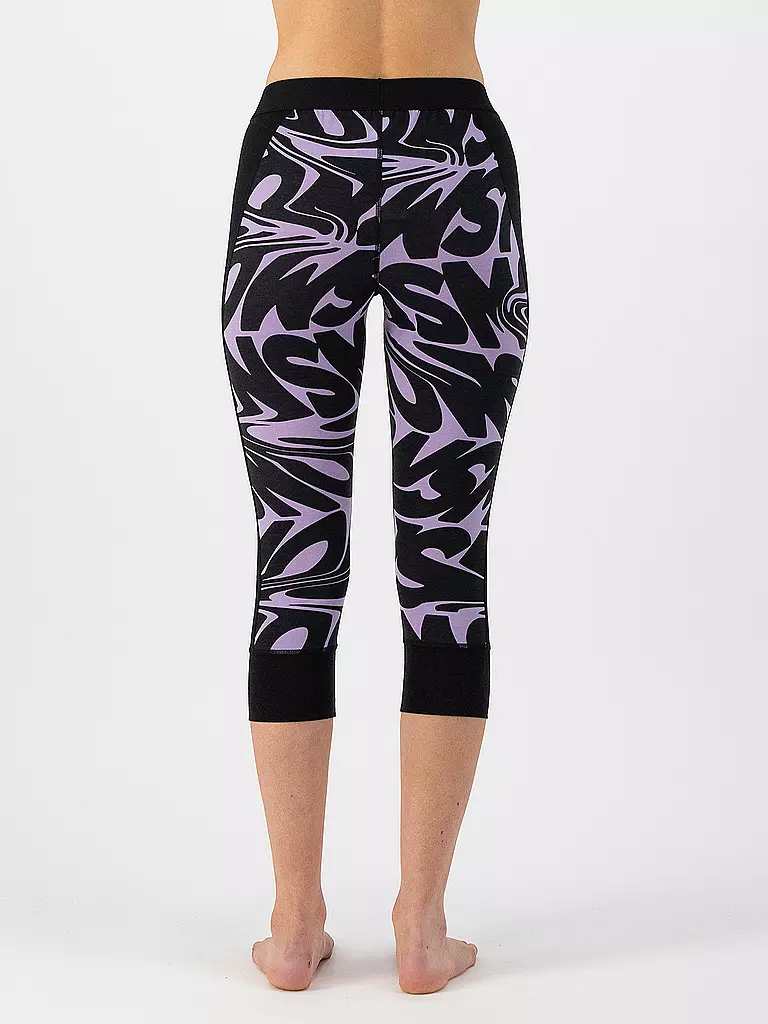 MONS ROYALE | Collant fonctionnel 3/4 Cascade Merino Flex 200 pour femme | Lilas
