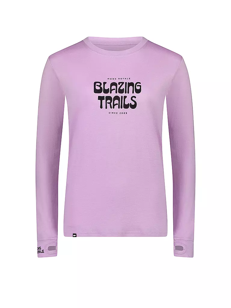 MONS ROYALE | Damen Funktionsshirt Yotei Classics | Lilas