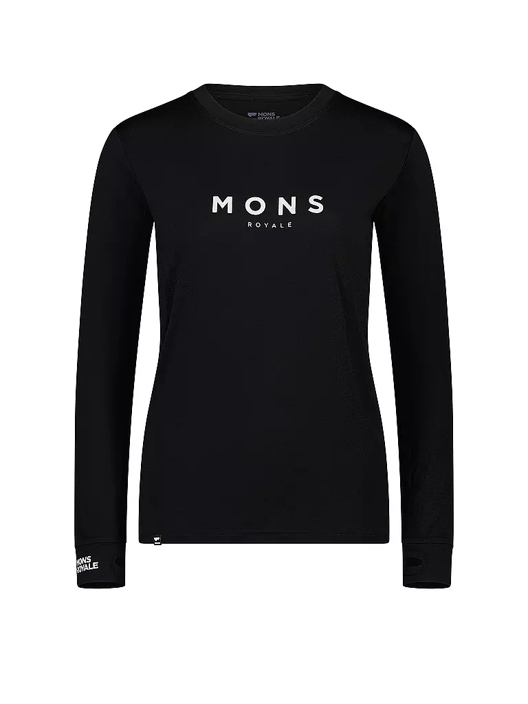 MONS ROYALE | Damen Funktionsshirt Yotei Classics | Noir