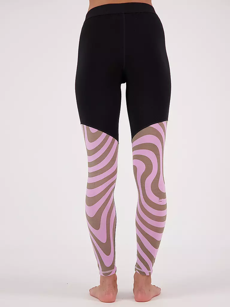 MONS ROYALE | Damen Funktionstight Cascade Merino Flex 200 | Noir