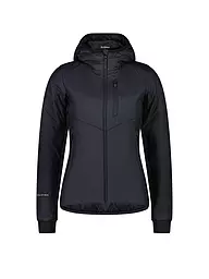 MONS ROYALE | Damen Isojacke Arete Wool Hoodie | Noir
