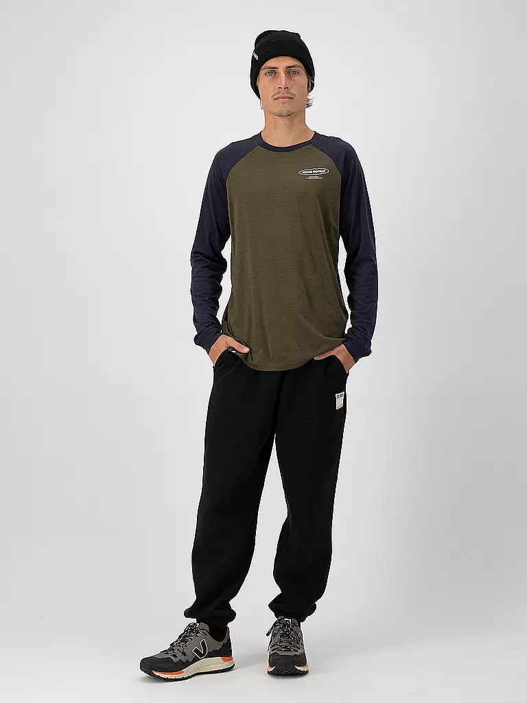 MONS ROYALE | Herren Funktionsshirt Icon Raglan | Olive