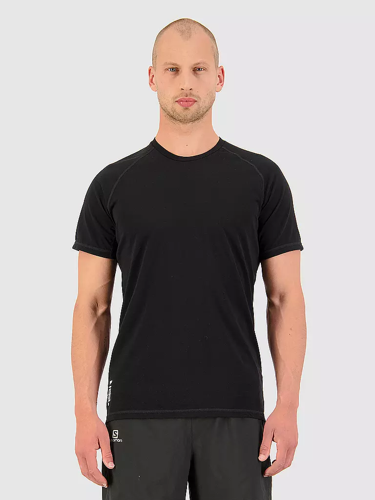 MONS ROYALE | Herren Funktionsshirt Temple Tech | Noir