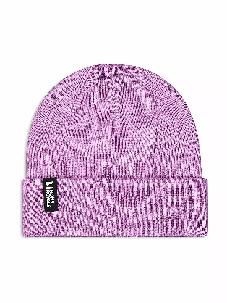 MONS ROYALE | Mütze Mc Cloud Merino | Lilas
