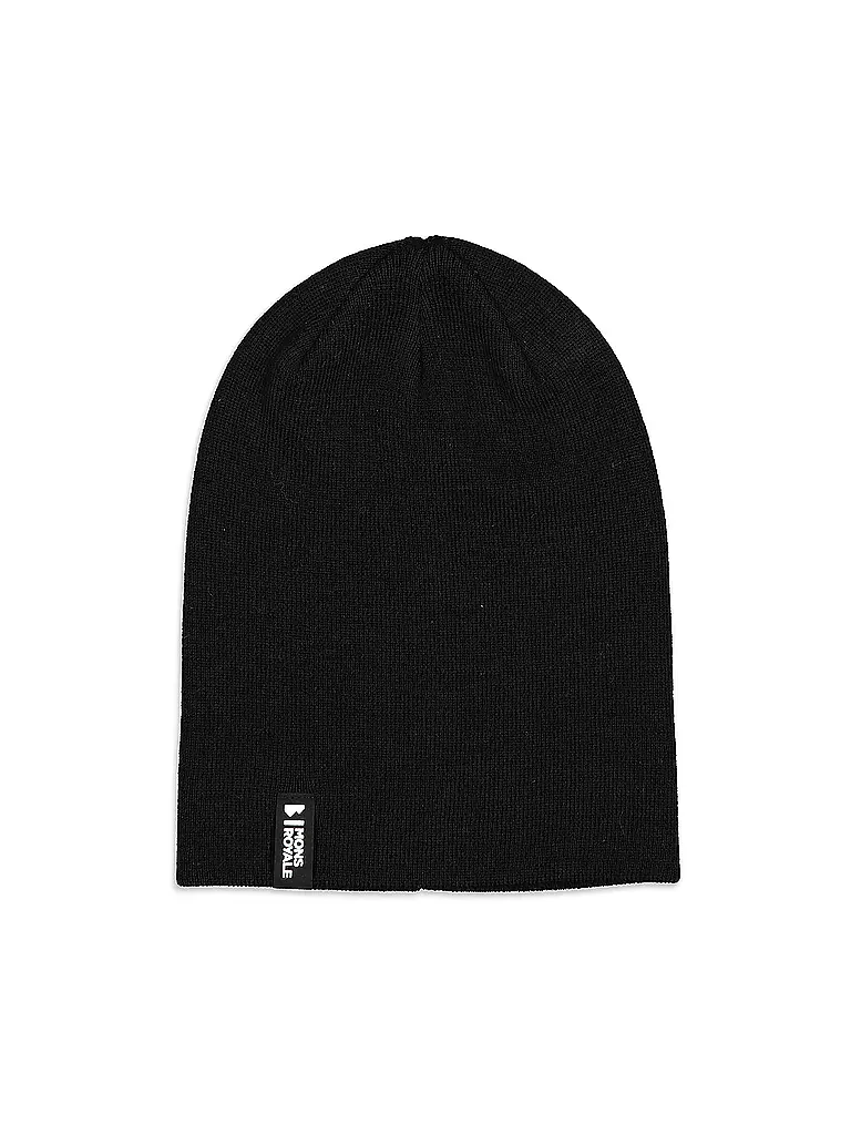 MONS ROYALE | Mütze Mc Cloud Merino | Noir