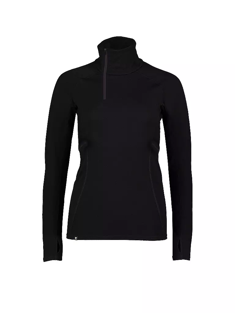 MONS ROYALE | Sous-pull zippé Olympus pour femme | Noir