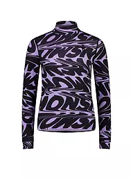 MONS ROYALE | T-shirt de sport femme Cascade Flex 200 à col montant | Lilas