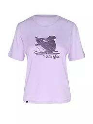 MONS ROYALE | T-shirt de sport Icon Relaxed pour femmes | Lilas