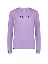 MONS ROYALE | T-shirt de sport pour femmes Yotei Classics | Lilas