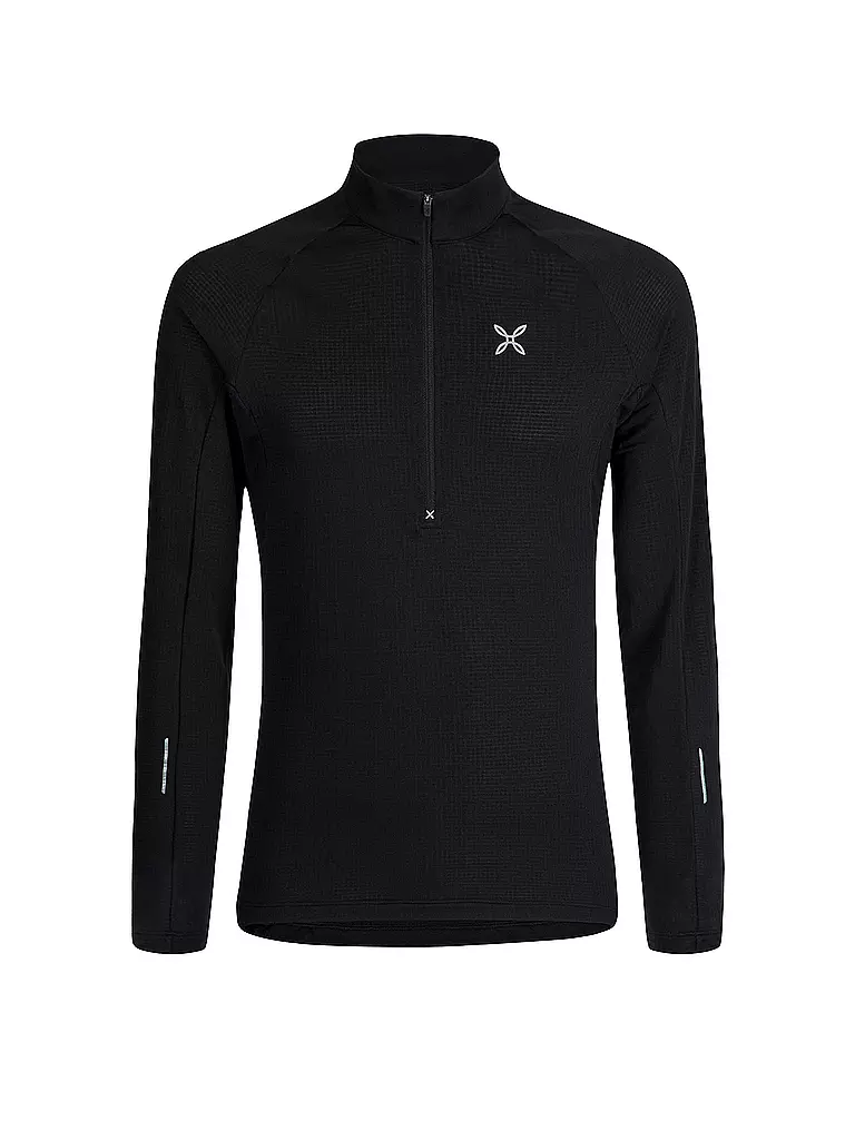 MONTURA | Herren Touren Zipshirt Run Soft | Noir