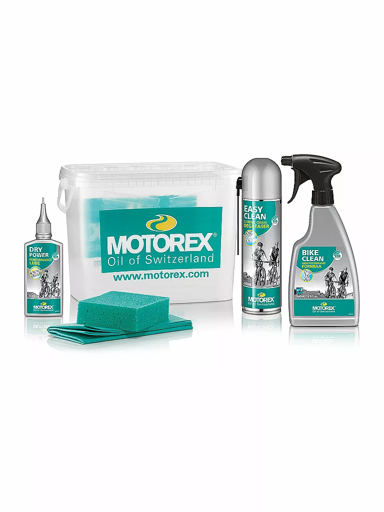MOTOREX | Kit de nettoyage Vélo | Transparent