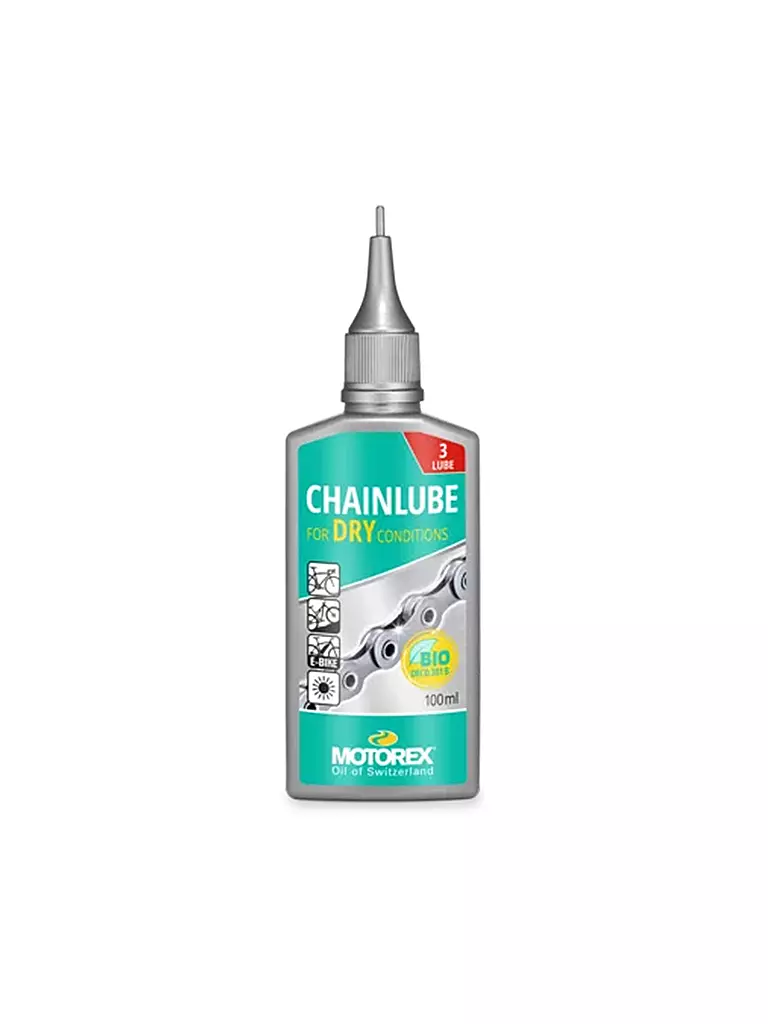 MOTOREX | Lubrifiant Chainlube pour conditions sèches | Transparent
