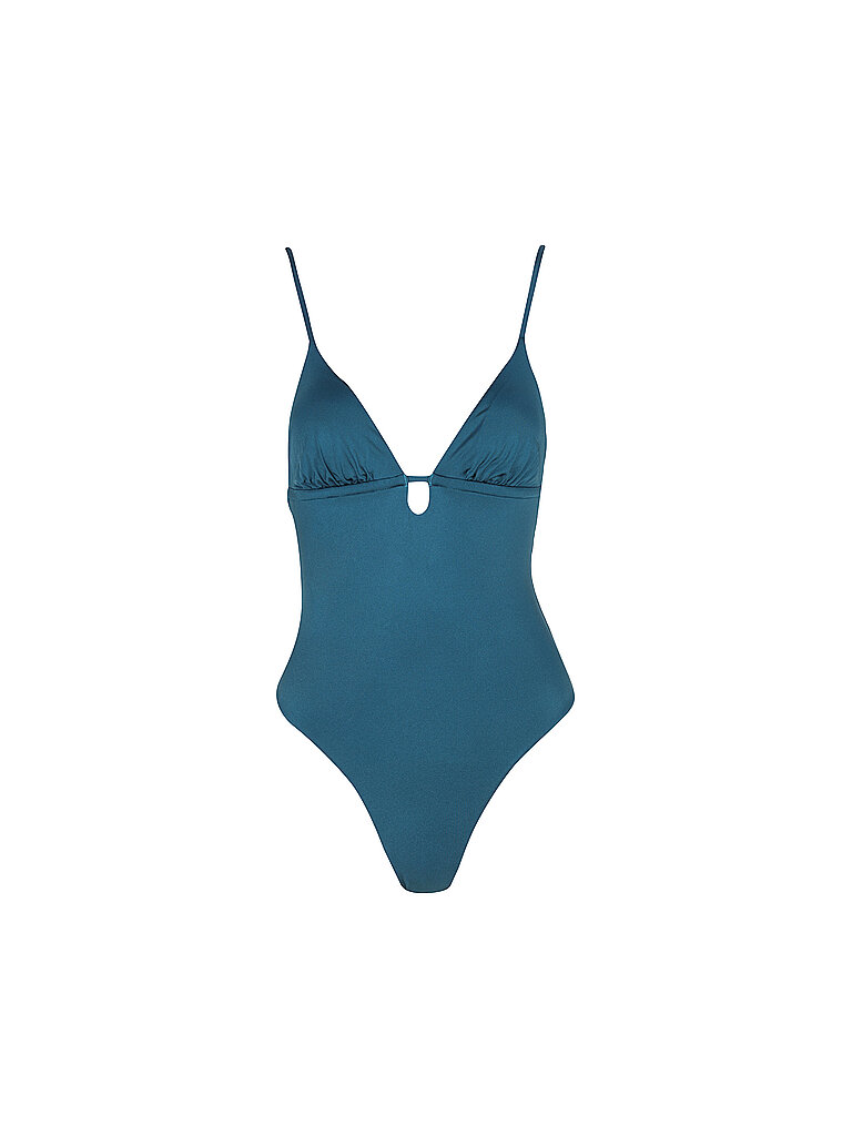 Maillot de bain basique jeune pétrole S