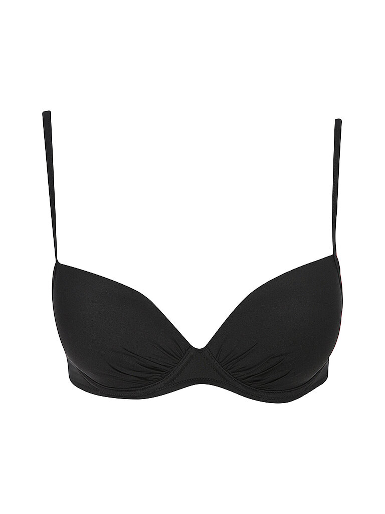 Haut de bikini à coques basiques noir 38