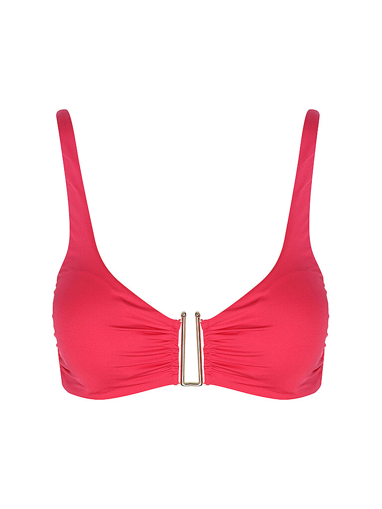 Haut de bikini à armaturess rouge 36
