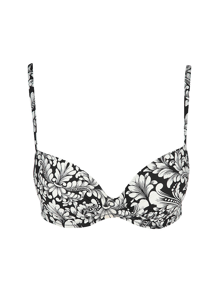 Haut de bikini à coques basiques noir 38