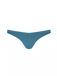 MRS & HUGS | Culotte de bikini taille haute pour femme, coupe échancrée Young | Pétrole