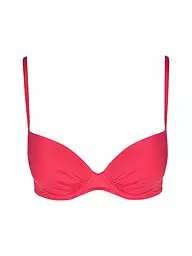 MRS & HUGS | Haut de bikini à coque basique pour femmes | Rouge
