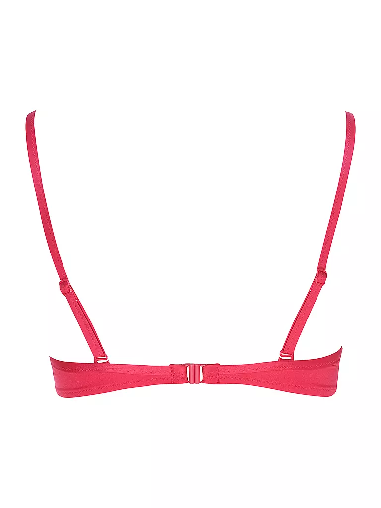 MRS & HUGS | Haut de bikini à coque basique pour femmes | Rouge