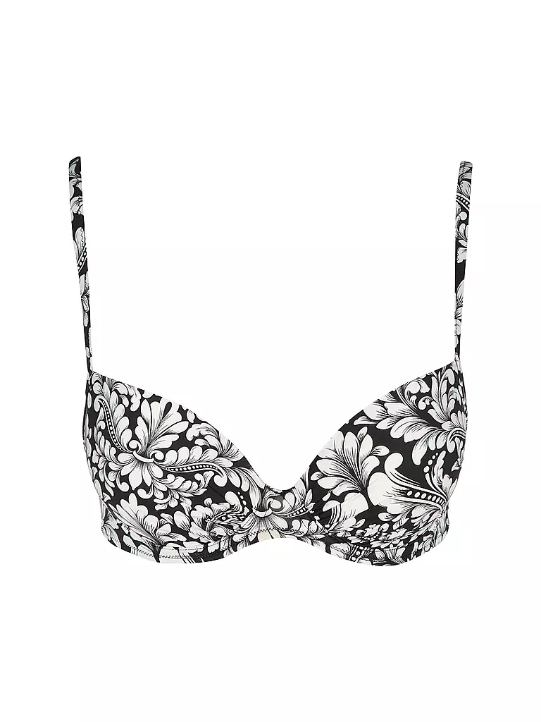 MRS & HUGS | Haut de bikini à coques basique pour femmes | Noir