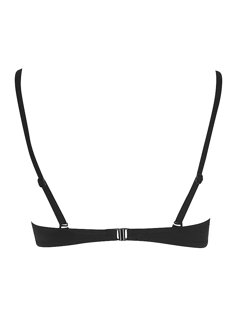 MRS & HUGS | Haut de bikini à coques basique pour femmes | Noir