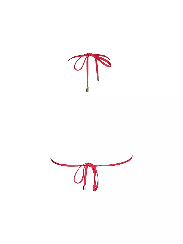 MRS & HUGS | Haut de bikini triangle pour femmes | Rouge