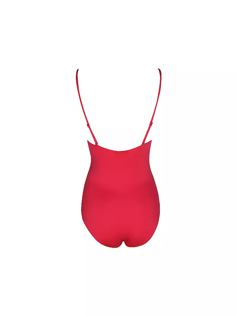 MRS & HUGS | Maillot de bain basique pour femmes | Rouge