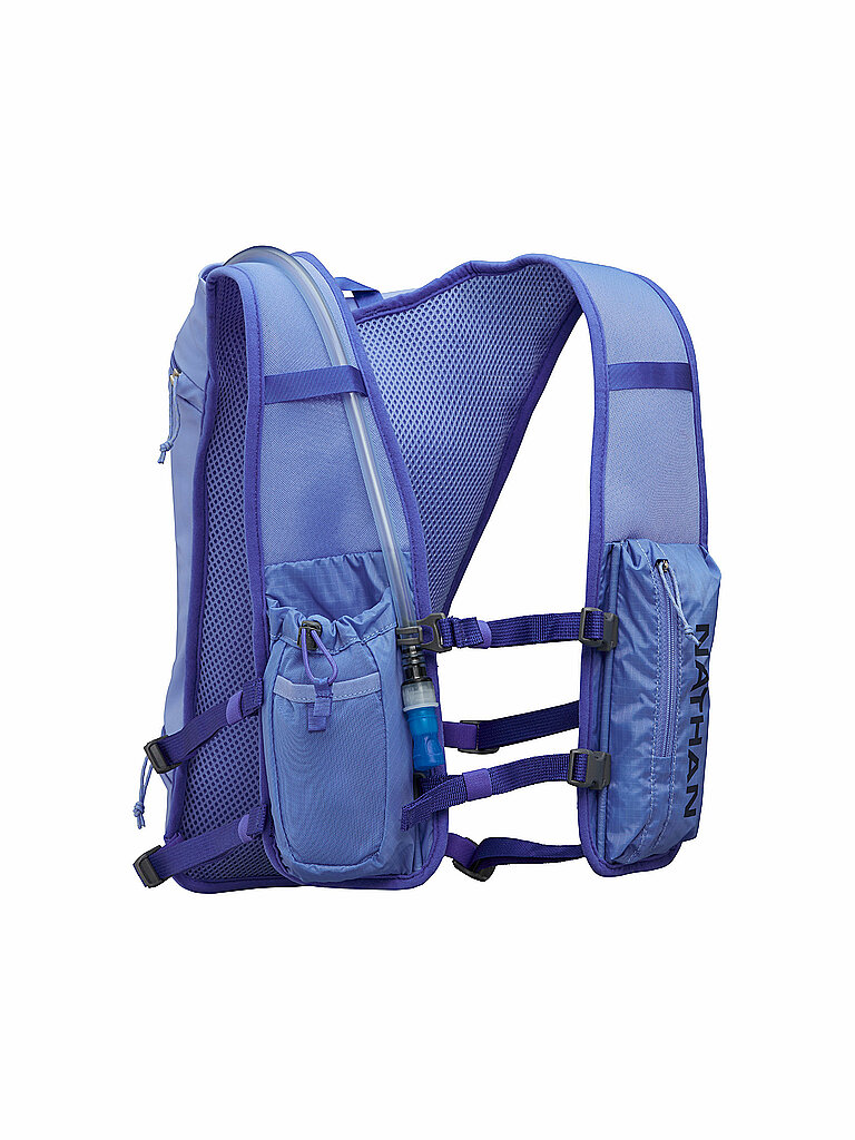 Sac d'hydratation Quickstart 4L avec poche à eau de 1,5L bleu
