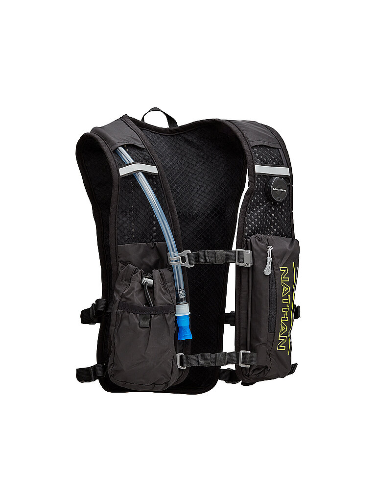 Sac à dos de course avec poche à eau 3L noir